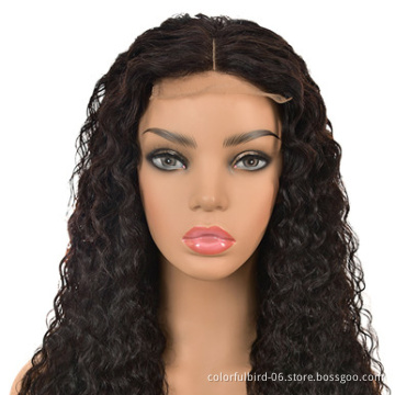 HD transparent lace 6x6 water wave closure Wigs For Women 30 Inch Malaysian hair Wig 6x6 Lace Closure